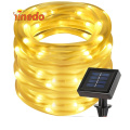 100 warm white led solar Christmas decoration rope light  solar  rope light